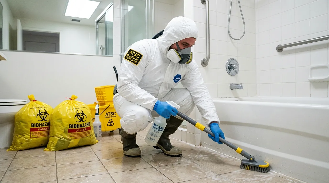 Decontamination equipment deployed for Blood Cleanup in Jackson Heights